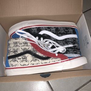 Color block pirate van doren vans